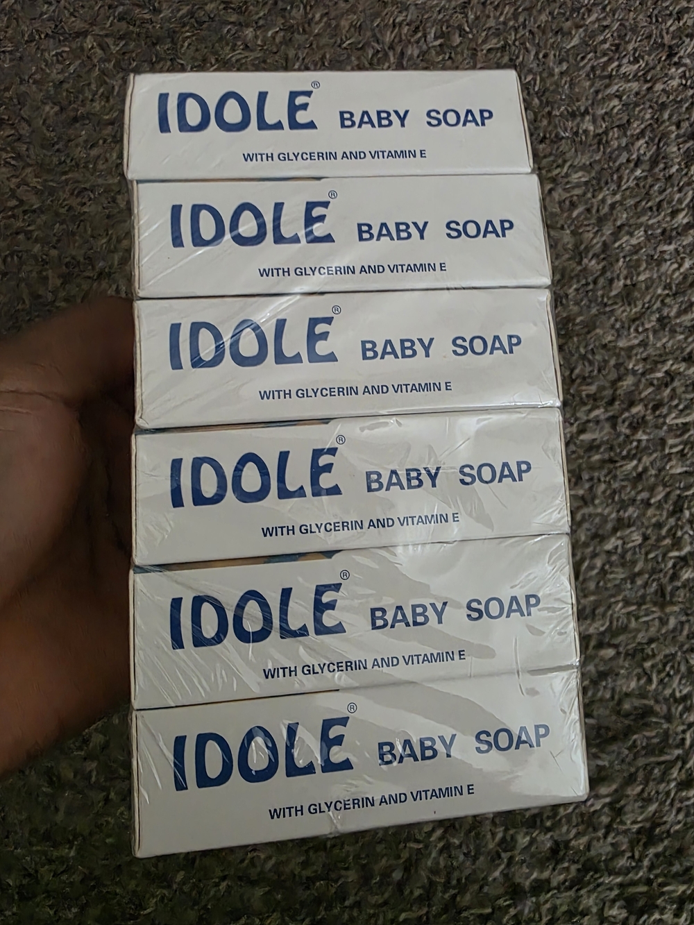 Baby Soap - White / Blue Mild Glycerin Formula